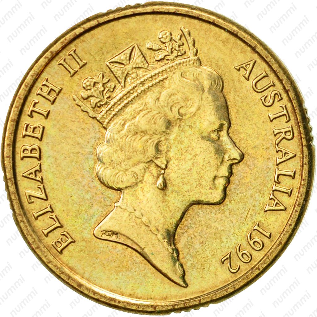 1992 Australian $2  /'Aboriginal Elder/' Exmint Set Coin:Unc